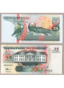 SURINAME 25 Gulden 1998